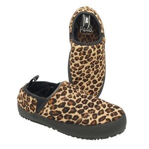 NEW P448 Anthropologie Laby Platform Slip on Leopard Print Size 39 EU 8.5-9 US